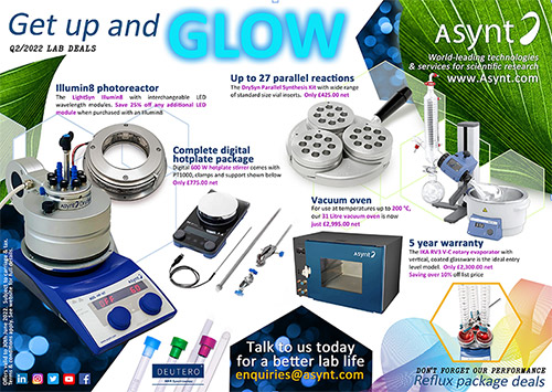 Q2/2022 Asynt special offers on key laboratory equipment