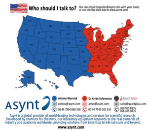 USA account managers map