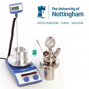 PressureSyn high pressure safety reactor with University of Nottingham