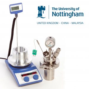 PressureSyn high pressure safety reactor with University of Nottingham