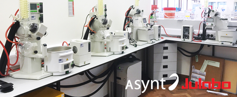 Asynt and Julabo laboratory coolers