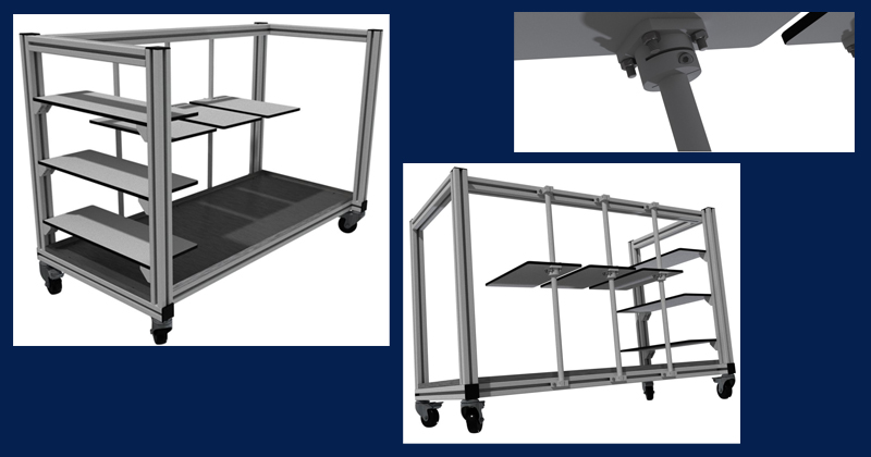 Bespoke Solutions CAD Drawings for Reactor Rig