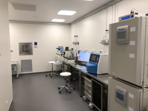 General apparatus at the Nataliance Fertility Centre including Cryocool analysis tools