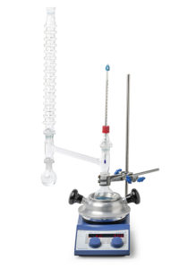 CondenSyn Distillation Adapter set up