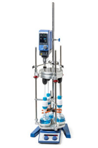 DrySyn Vortex parallel overhead stirring system from Asynt chemistry UK