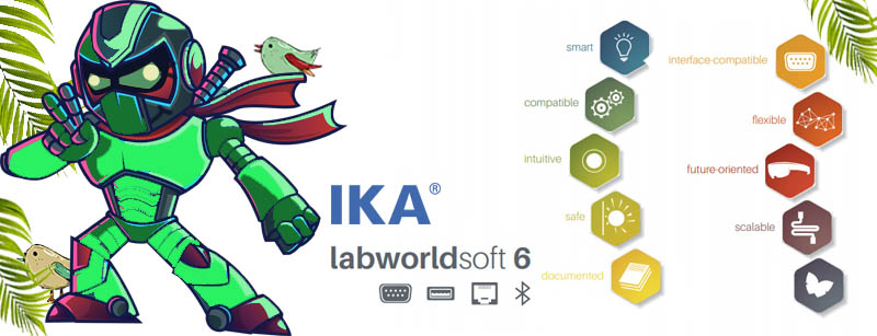 IKA LabWorldSoft automation for laboratories via Asynt 