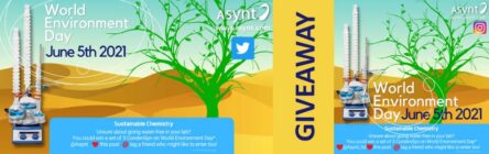 World Environment Day 2021 Asynt sustainable labs giveaway
