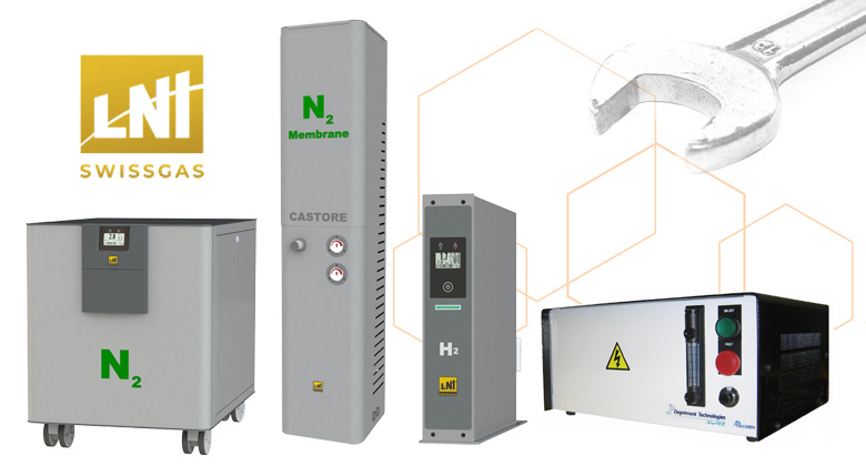 laboratory gas generators from Asynt
