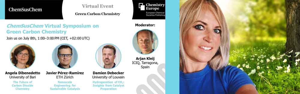 ChemSusChem green carbon chemistry symposium July 8th 2021