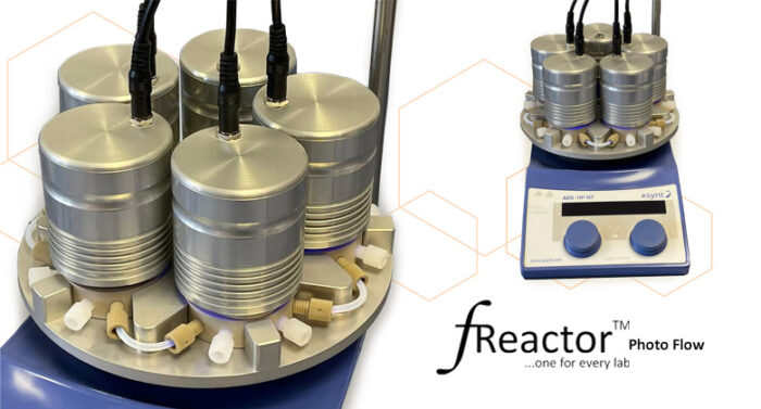 fReactor Photo Flow - unlocking the power of photochemistry in Flow Chemistry with Asynt