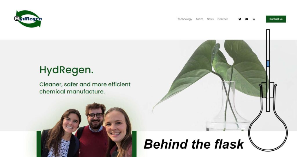 Sustainable chemical manufacturing with HydRegen - Behind the flask - scientific blog from Asynt