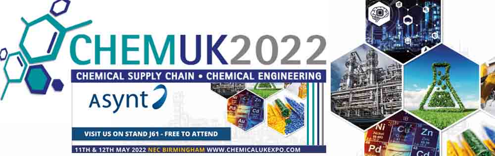 Asynt exhibit at CHEMUK 2022 UK