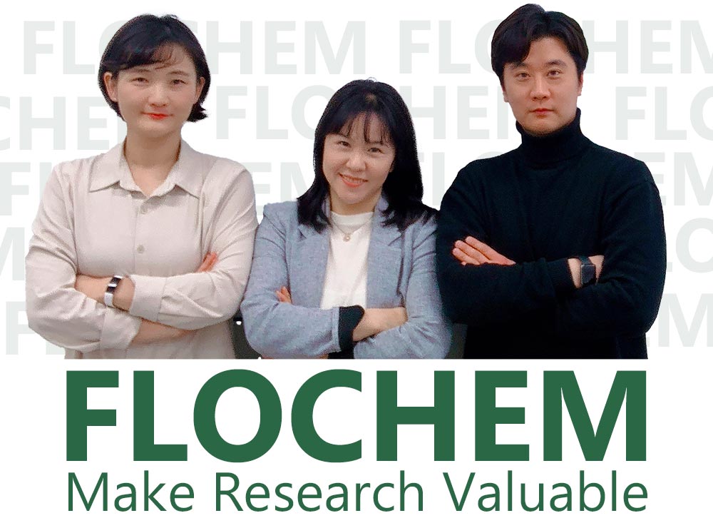 The founding members of Flochem Co., Ltd - South Korea - attending AFMC International Medicinal Chemistry Symposium 2023