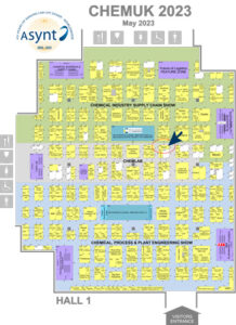 CHEMUK 2023 - exhibitors map