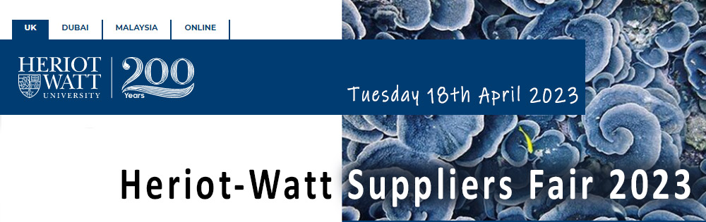 Heriot-Watt Suppliers Fair 2023