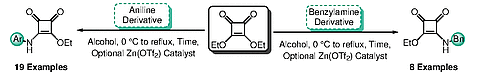 Overview of synthetic reactions used to yield monosquarate-amide derivatives - Kingston University