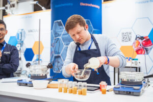 Asynt and Dr Josh Smalley at CHEMUK 2024