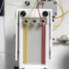 Glass static mixer reactor