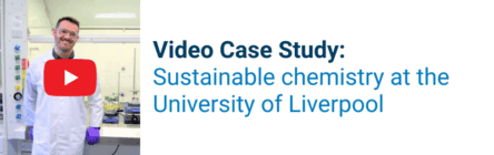 Video case study sustainable chemistry at the University of Liverpool with Asynt