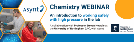 Asynt lab safety webinar: working safely with high pressure in the lab