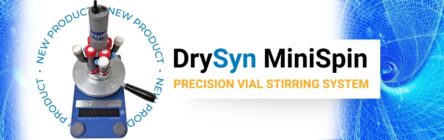 DrySyn MiniSpin precision overhead stirring in vials - from Asynt
