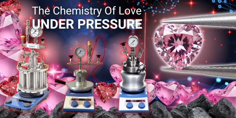 chemistry of love - under pressure. Asynt chemistry blog.