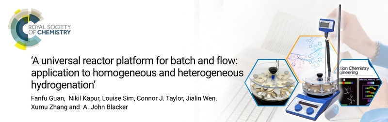 https://pubs.rsc.org/en/content/articlelanding/2020/re/d0re00061b flow chemistry with fReactor CSTR platform