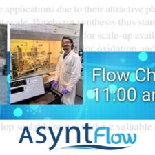 free flow chemistry webinar - Asynt with FlowUV and chemists from the University of Liverpool