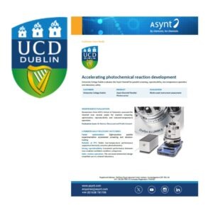 Asynt Illumin8 parallel photoreactor customer evaluation from UCD University College Dublin